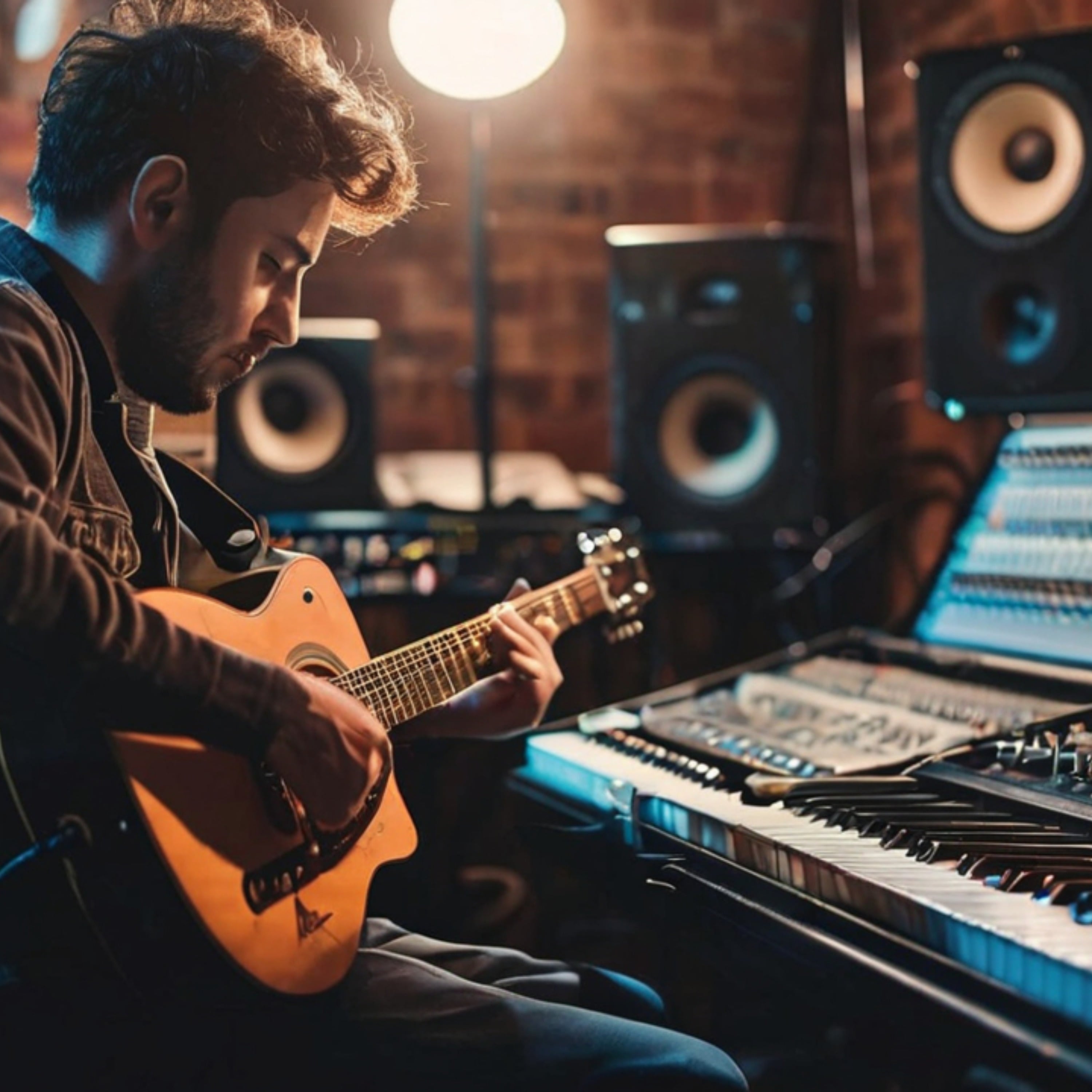 Creator filming music
